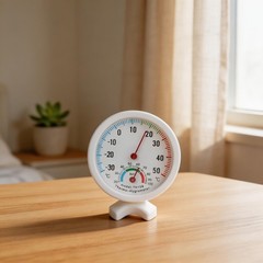 Portable Indoor Outdoor Temperature Humidity Meter for Home and Office