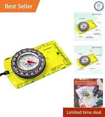Lightweight Handheld Scout Compass with Magnifier – Perfect for Kids & Adults