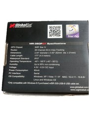 GlobalSat SiRF Star IV Serial GPS Receiver Bulk Head Mount (MR-350P-S4)