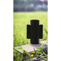 Aluminum Curtain Pole Support Rod for Camping Wind Resistant Double Peg Holes