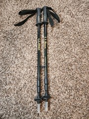 LL Bean / LEKI Collaboration Trekking Poles Set of 2 w/ Tip Covers
