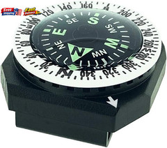 Gocompass Micro Orienteering Wrist Compass Rotating Bezel for Watch Band Paracor