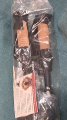 Trail Buddy Ultra-Strong Aluminum & Cork Trekking Poles- Black New In Pack