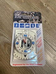 Brunton USA Hi-Tec Compass Measures In Inches Also MM/CM North East South & West