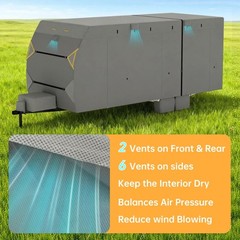 RV Covers for Travel Trailers, 22-24ft Heavy Duty Camper Cover, 7 Layers Extr…