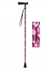 Welfan Magokoro Stick Slim 9792 Floral Wine