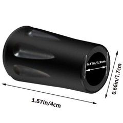 8 Pack Replacement Rubber Tips for Trekking Poles Universal Anti-Slip Stick Caps