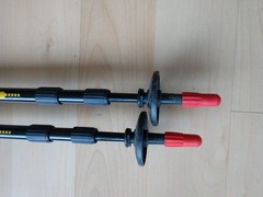 Leki Sport Titanium Ultra 100-145cm Hiking Poles Nordic Walking Titanium