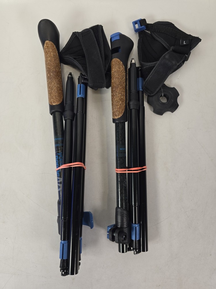 York Nordic Walking Poles True Classic w/ Glove Grip Lightweight Adjustable