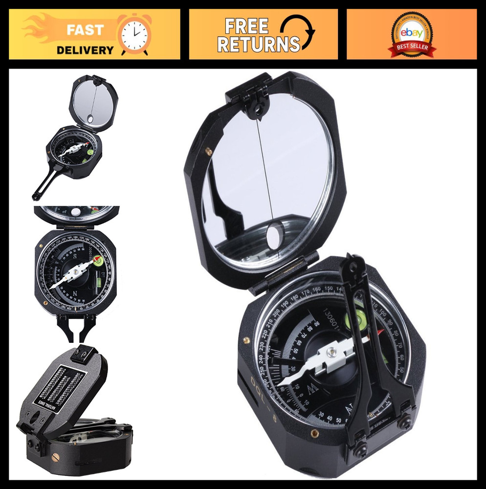 Geological Compass DQL-8 for Field Use, Surveying & Mapping – Accurate & Durable