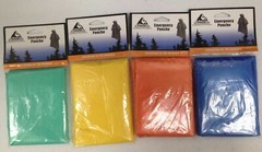 ONE LIBERTY MOUNTAIN EMERGENCY PONCHO *ASSORTED COLOR may vary from photo