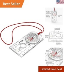 Expedition 4 – Scale 1:25k 1:40k 1:50k mm & inches – Navigation Compass for A…