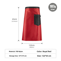 Outdoor Rain Skirt Nylon Waterproof for Hiking For Mountaineering Fishing