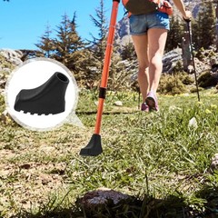 6 Pcs Rubber Tips Replacement Hiking Pole Tips Trekking Pole Cane Foot Cover