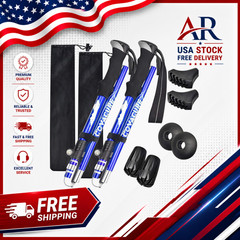 Trekking Poles Collapsible Hiking Poles – 2 Pack Aluminum Alloy 7075 Trekking St