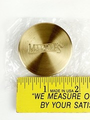 Vintage Marbles Large 1-3/4″ Brass Pocket Compass MR223 – NEW IN BOX!