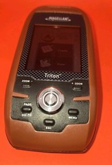 Magellan Triton 300 Waterproof Hiking GPS Handheld/Outdoors Great Shape Orig Pkg