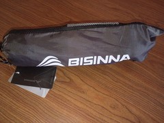 BISINNA Collapsible Trekking Hiking Poles- 2 Pack Folding Blue 115-135cm