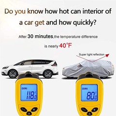 for Fiat 500 Abarth 595 2010-2022 Custom-Fit All Weather Style A Silver