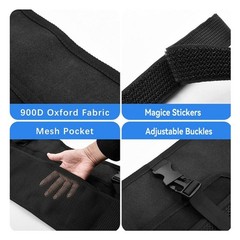 Outdoor Folding Cart Extra Breathable Storage Bag 28×11 Inches Carry Belongings