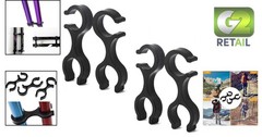 Durable Trekking Pole Tips Set with Snow & Mud Baskets for Ultimate Stability