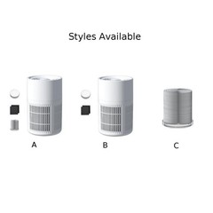 Quiet Portable Air Purifier with HEPA Carbon Filter for Effective Air Cleaning