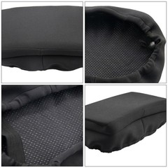 Knee Walker Cushion Cover Black Polyester Reusable for Leg Cart