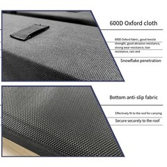 For kayak Rack Pads Soft Roof Rack Set for For car with Straps and Storage Bag