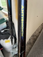 Leki Makalu trekking poles Tri Antishock
