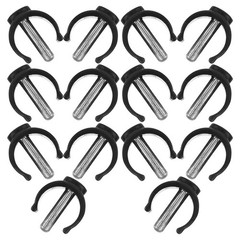 14 Pcs Cane Holding Clamp Disability Aids Walking Stick Accessories