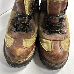 Danner Gore-Tex Vibram Men’s 8.5M Leather Hiking Boots Brown Tan USA Made
