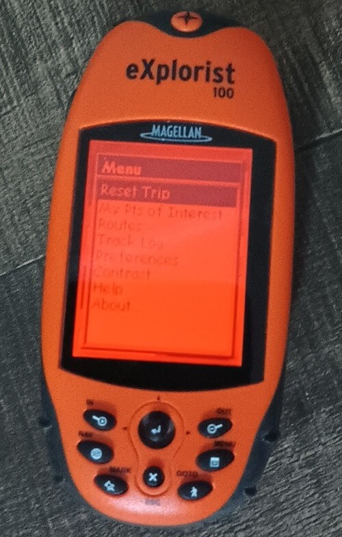 Magellan eXplorist 100 Water Resistant Handheld GPS Hiking Camping Fishing