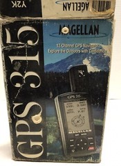 MAGELLAN 315 Portable GPS Navigator Boating Fishing Hunting Hiking With Box