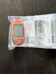 Magellan eXplorist 100 Handheld GPS Waterproof Backlight Orange/Black MPN