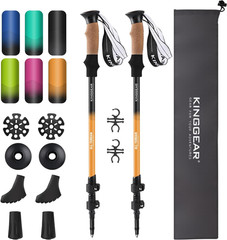 Nordic Walking Stick, TP1 Hiking Poles Retractable Lightweight 7075 Aluminum, Tr