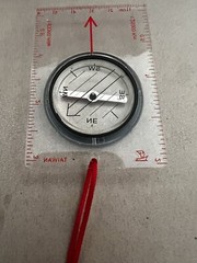 Coghlan’s Map Compass, See-Through Base and Rotating Housing, Survival Emergency