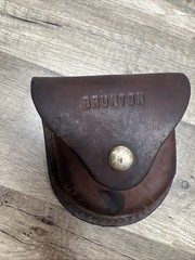 Vintage Brunton Pocket Transit Compass Ainsworth Denver Surveying & Leather Case
