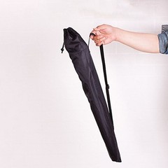 2Pcs Reusable Black Alpenstock Storage Bags Carrying Bags for Hiking