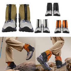 Lightweight Adjustable Low Gaiters for Outdoor Enthusiasts and Athletes