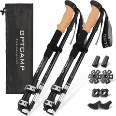 Walking Sticks,Trekking Poles Collapsible Hiking Poles,Lightweight Folding Trave