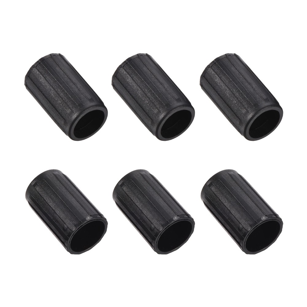 6Pcs 14mm Trekking Pole Tips Accessories Walking Stick Protector Replacement