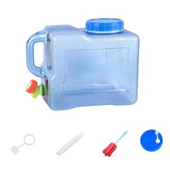 7 5L 8L PC Water Jug with Faucet for Outdoor Activities and For camping