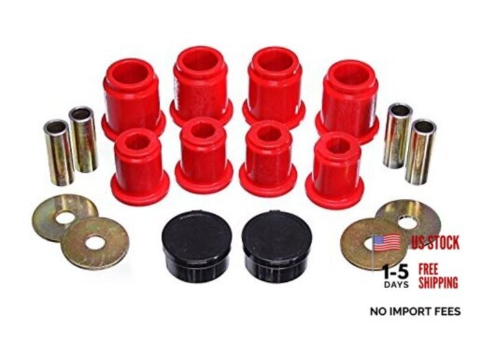 Energy Suspension 8.3132R Front Control Arm Bushing Set, 1 Pack