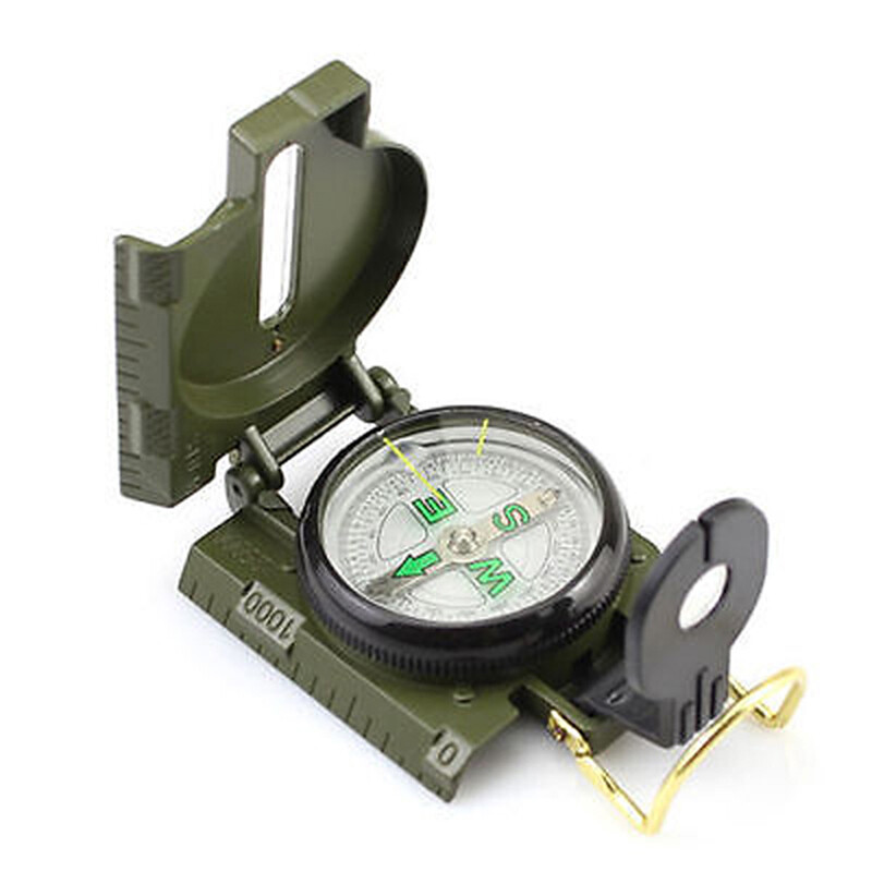2024 New Style Outback MILITARY LENSATIC Ranger Compass with Ruler Army Green