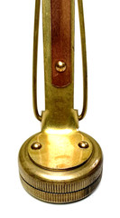 Vintage Brass Tru Nord Compensated Compass, Locking PinClip Brainerd. Free Ship