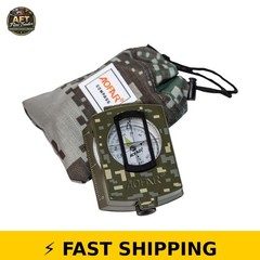 AOFAR Military Compass AF-4580 Waterproof Camo Hiking Camping Gear