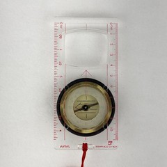 Vintage Tokyo Compass Japan Baseplate Orienteering Hiking Map Reading Navigation