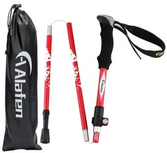 Aluminum Collapsible Ultralight Travel Trekking Hiking Pole for Men and Women…