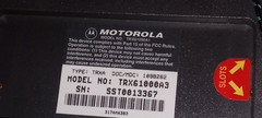 A VINTAGE MOTOROLA TRAXAR HANDHELD GPS UNIT MODEL TRX61000A3 WITH CASE, GREAT!