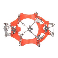 Stainless Steel 18 Spike Ice Crampons for Outdoor Snow Hiking and Climbing